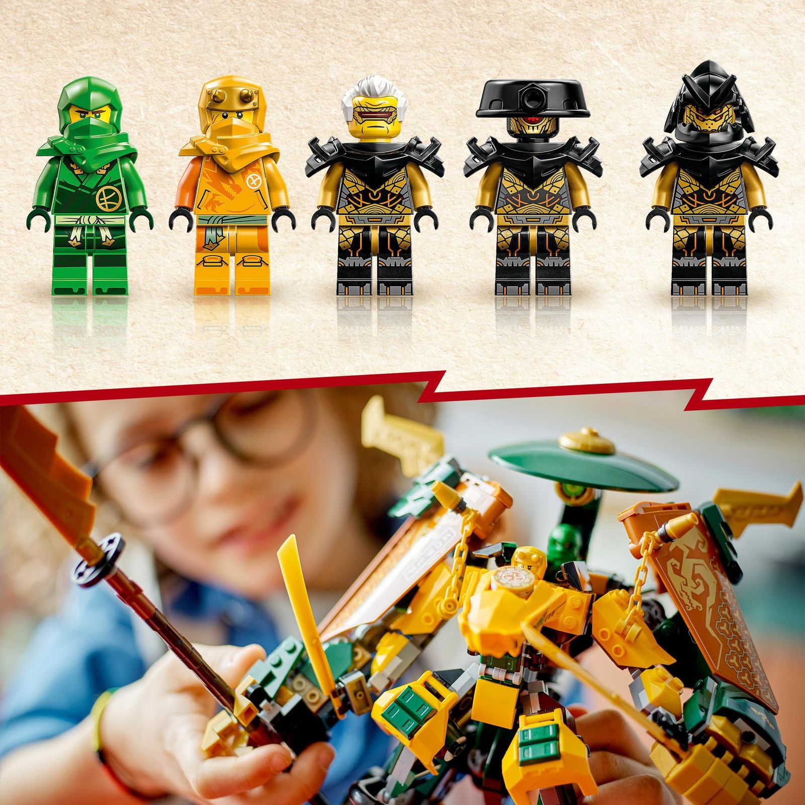 レゴ(LEGO) ニンジャゴー ロイドとエリンのニンジャメカスーツ 71794