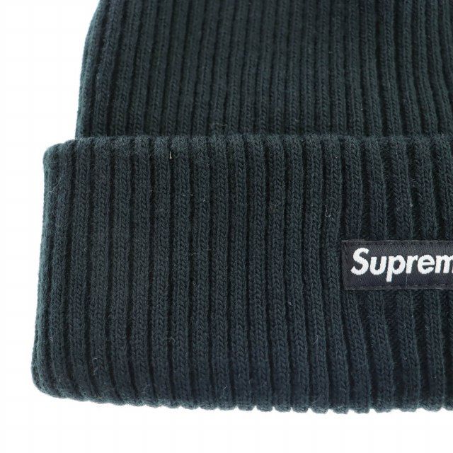 美品 タグ付き シュプリーム スモールボックス ビーニー ニット帽 ブラック Supreme/シュプリーム Small Box Logo Beanie/スモールボックス