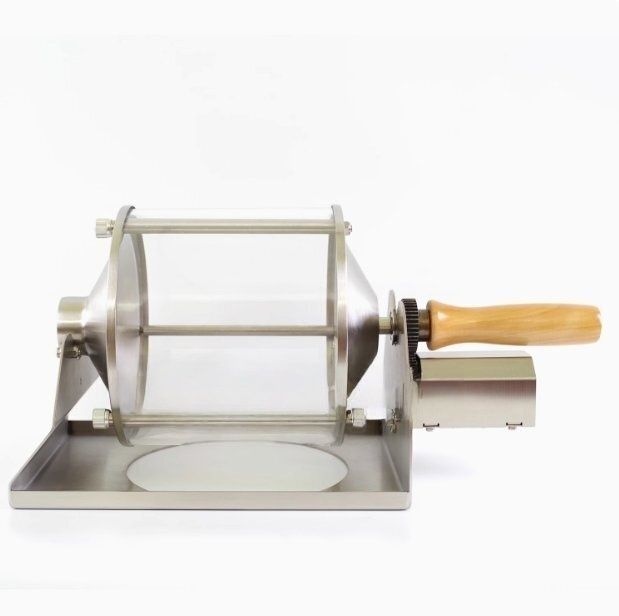 小型業務用 コーヒー焙煎機 家庭用 透明直火式 110V 焙煎器 コーヒーロースター