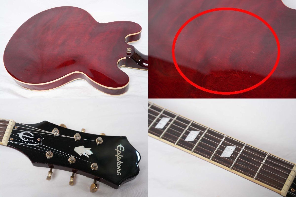 ☆Epiphone☆Riviera P93 WR セミアコ P-90×3 Bigsby搭載 2013