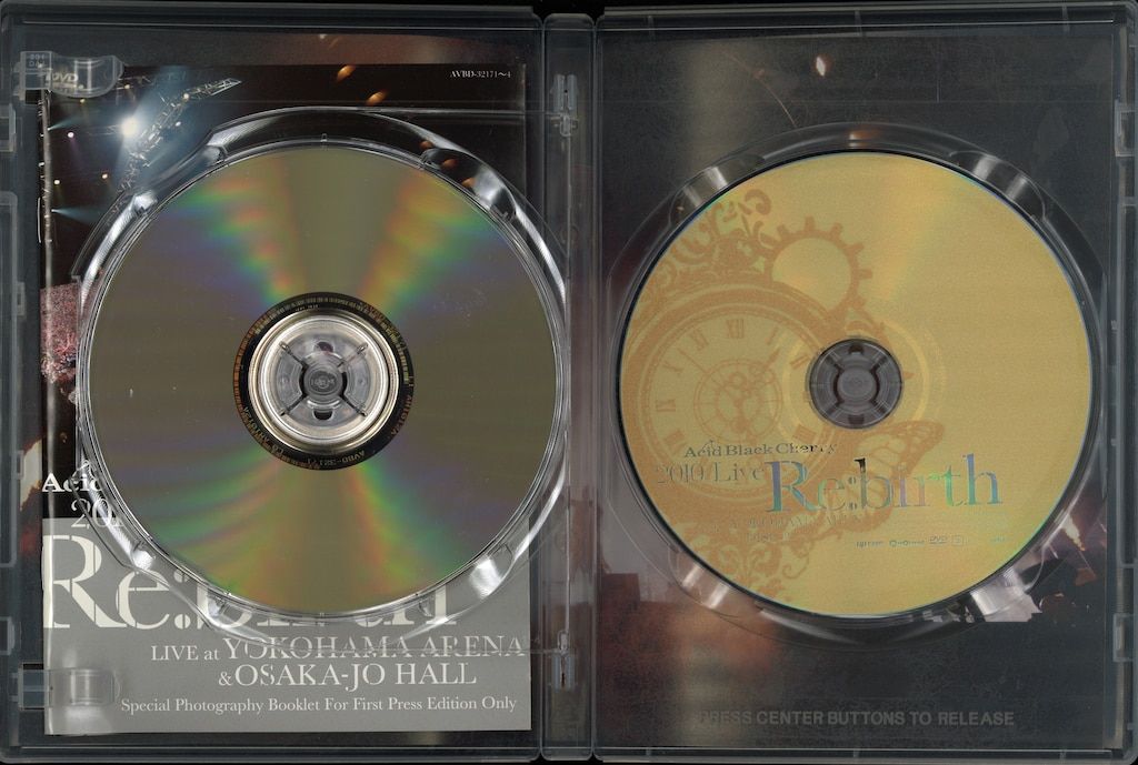 acidBlackCherry10thlive 4dvdのみ Acid Black Cherry 10th Live History 4DVD - メルカリ