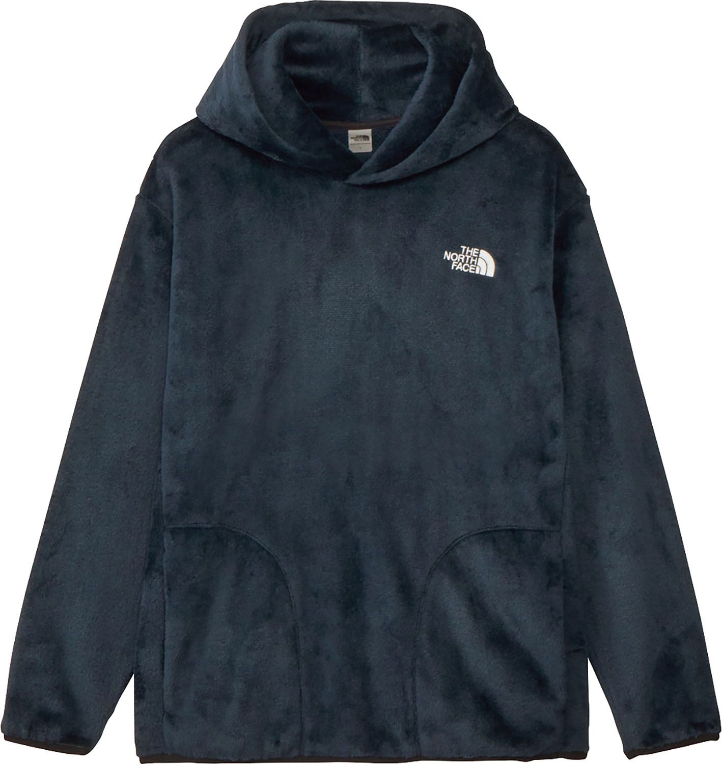 ザ ノース フェイス THE NORTH FACE アウトドア バーサミッドフーディ メンズ フリース パーカー トップス 保温 防寒 シンプル 普段使い トレーニング 刺繍ロゴ入り ファスナーポケット セットアップ NA6258 UN アーバンネイビー