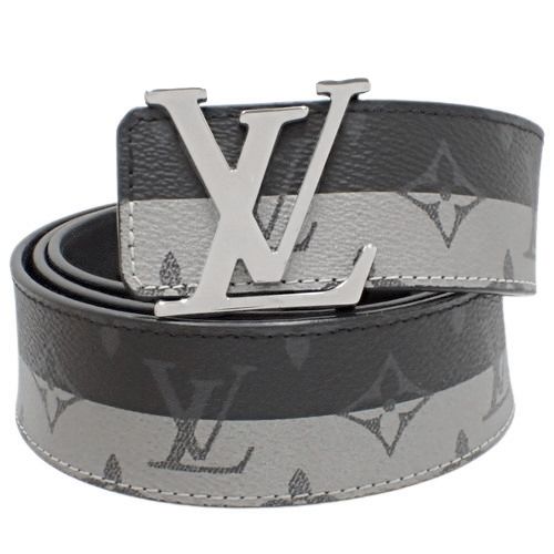 現行　美品　ルイヴィトン モノグラム サンチュール エクリプス LV 黒　カーキ LOUIS VUITTON 【ルイヴィトン】モノグラムエクリプス サン