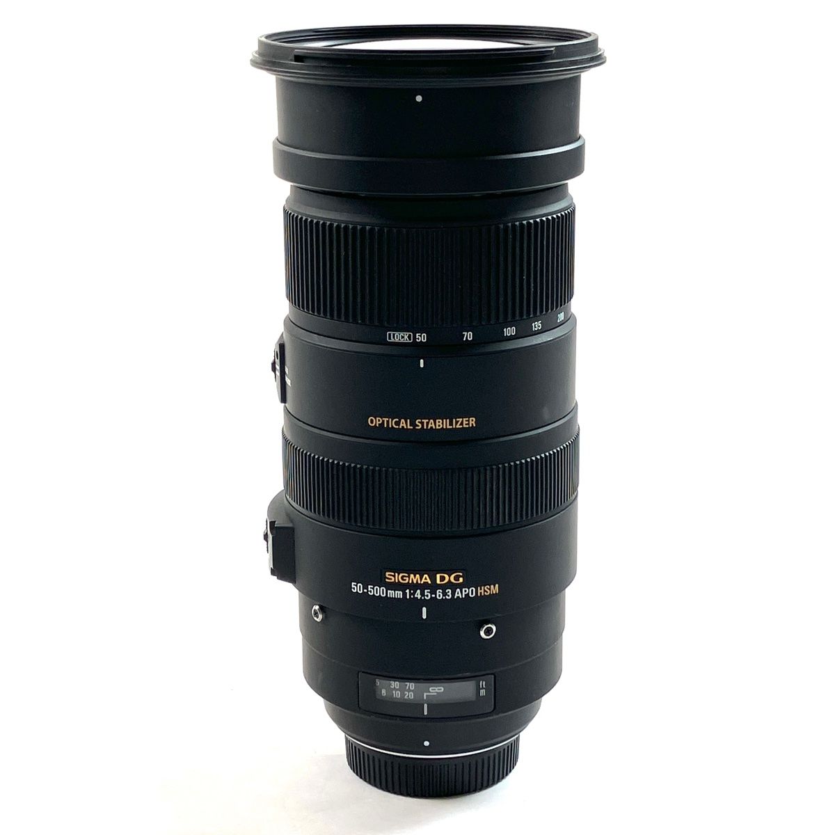 シグマ SIGMA APO 50-500mm F4.5-6.3 DG OS HSM (ニコンF用) 一眼 