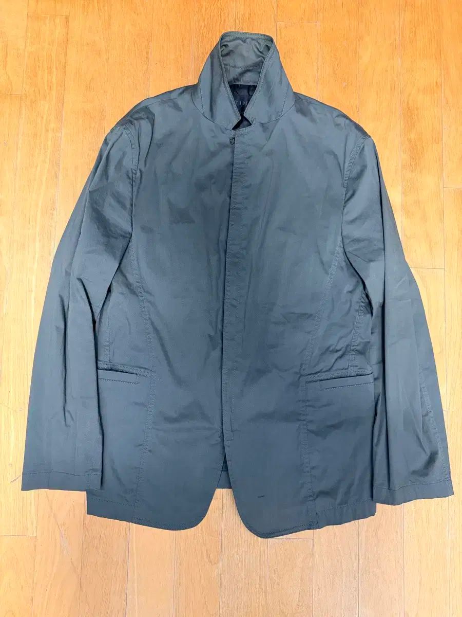 TIME HOMME ジッパー ブレーザー ジャケット ウィンドブレーカー カーキグレー 105 WWW_SUPERTOOLSSHOP_NL