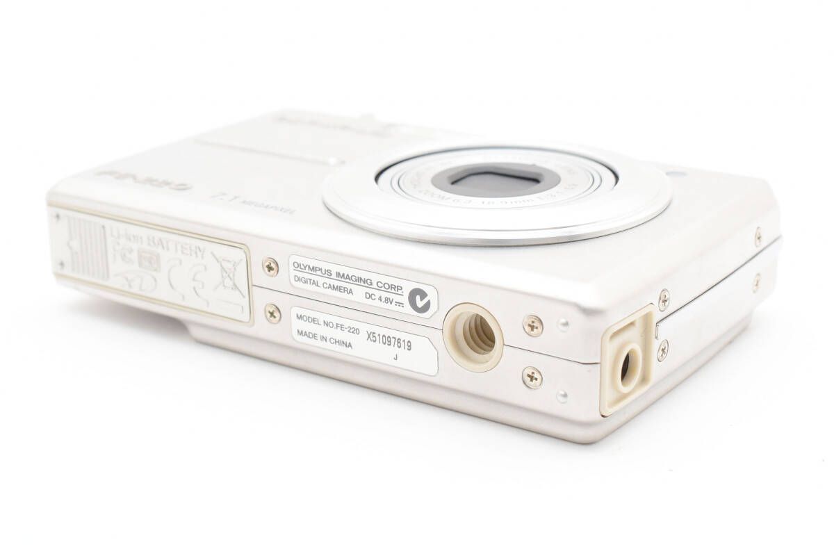 オリンパス FE-220D OLYMPUS CAMEDIA OLYMPUS CAMEDIA FE-220 シルバー