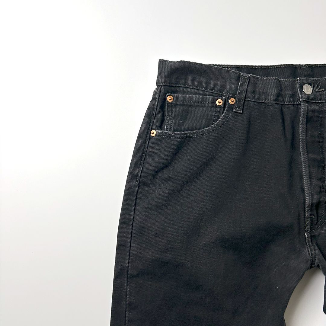 Levi's 501 ブラックデニム W36 L32 00's Levi's 501 EURO Black Denim Pants W36 L32 / リーバイス