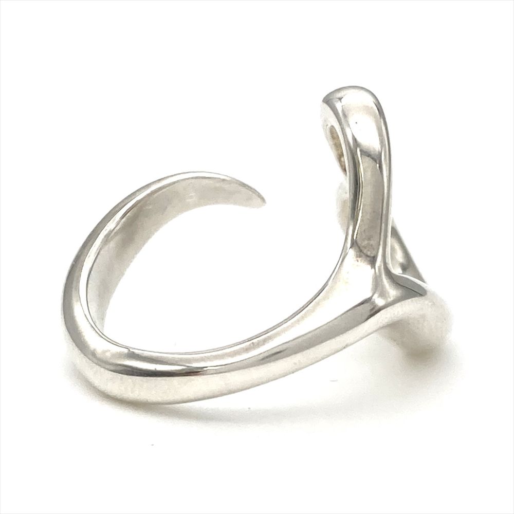 ティファニー Tiffany&Co. オープンハート リング 指輪 約12号 ティファニー Tiffany&Co. オープンハート リング 指輪 約12号