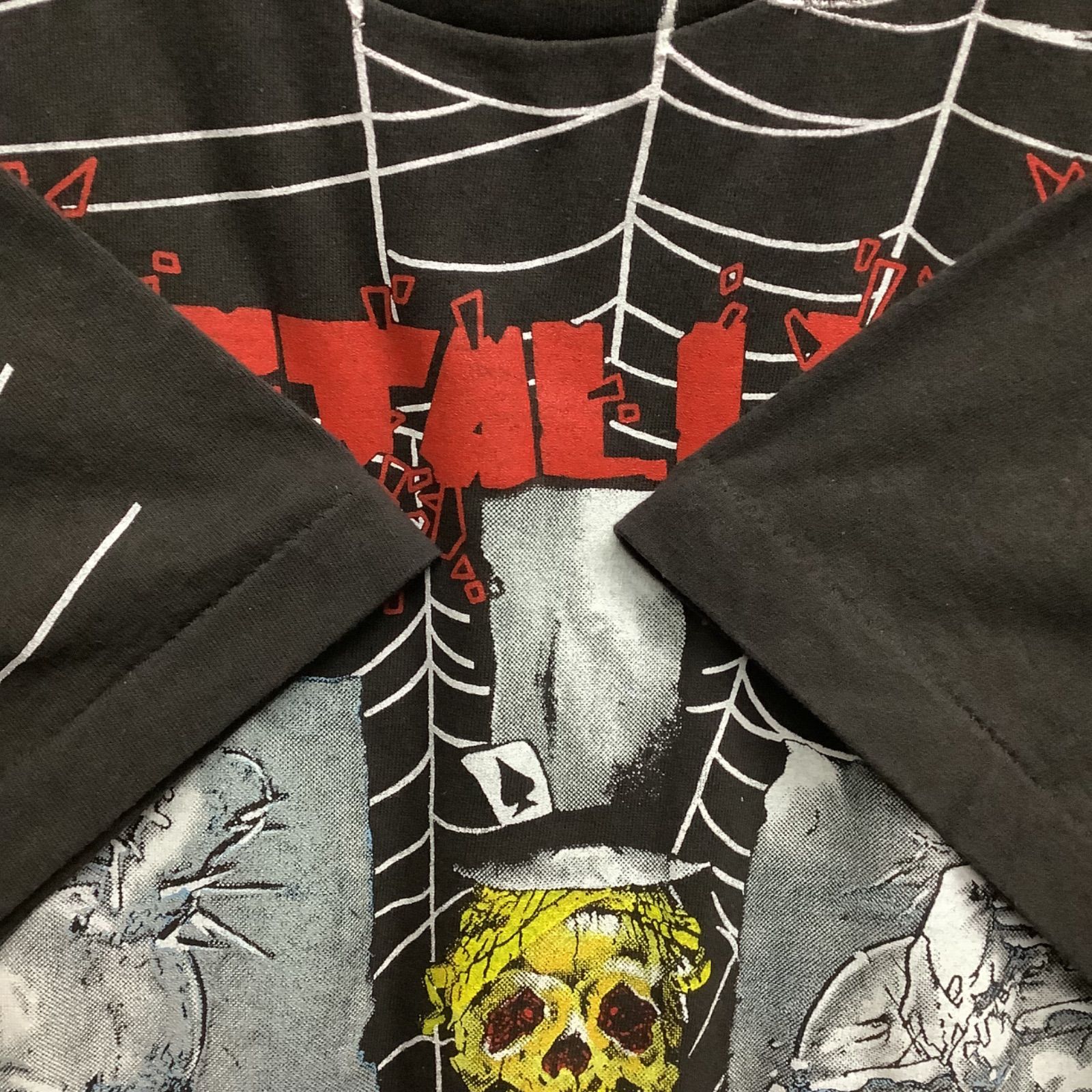 LLICA メタリカ スパイダーウェブ　Tシャツ XLサイズ Tシャツ Lサイズ METALLICA メタリカ スパイダーウェブ BROCKUM - メルカリ