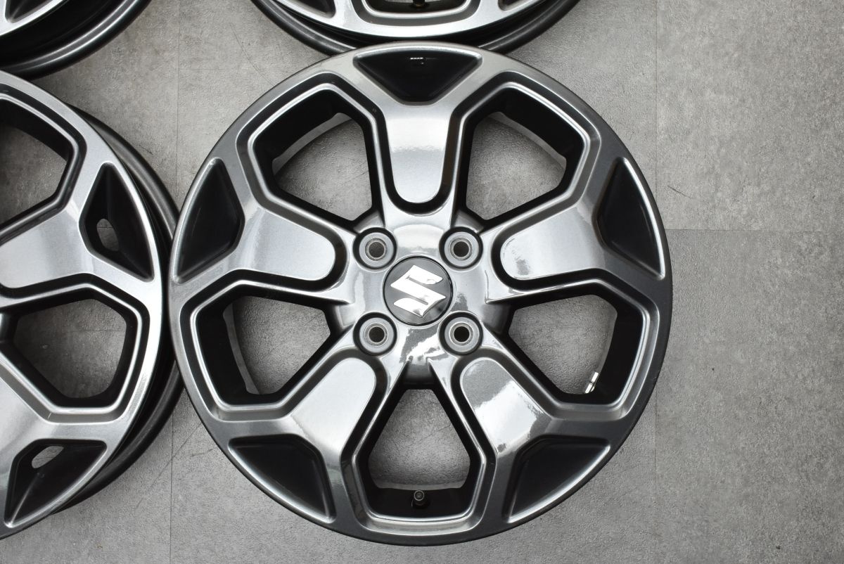 新車外し品】スズキ ハスラー タフワイルド 純正 15in 4J +45 PCD100 4