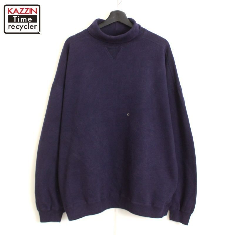 DEADSTOCK 90s vintage GAP タートルネック スウェット トレーナー メンズ 表記XLサイズ