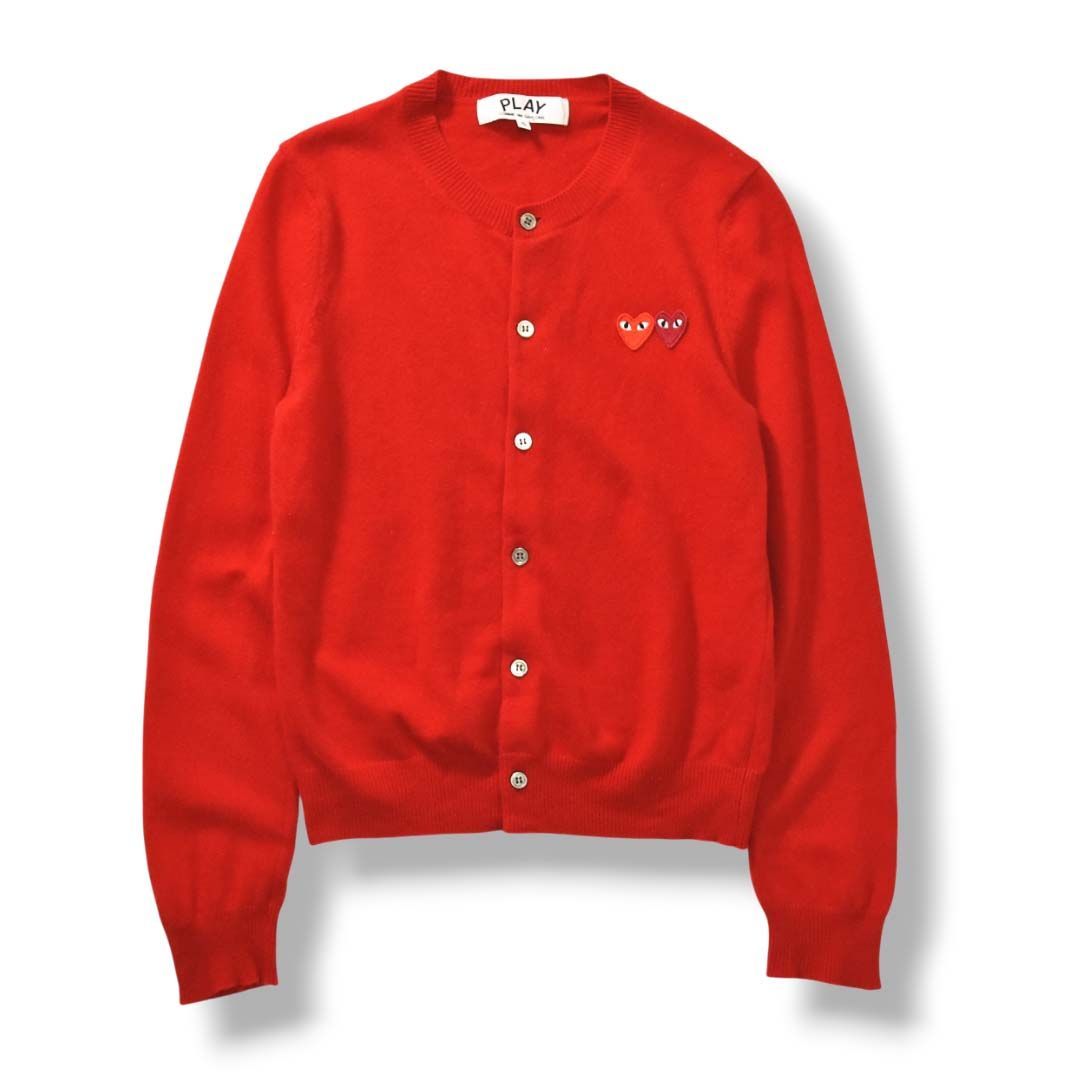 PLAY COMME des GARÇONS カーディガン S レッド 【公式通販】