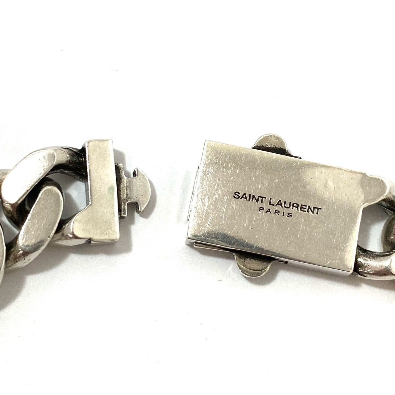 Yves Saint Laurent チェーン　ネックレス　喜平　シルバー Yves Saint Laurent 喜平 チェーン ネックレス シルバー - メルカリ