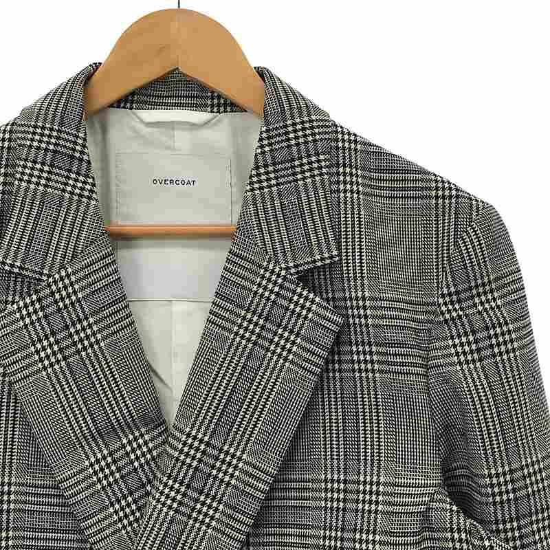 OVERCOAT / オーバーコート | 2021AW | ウール グレンチェック ダブル