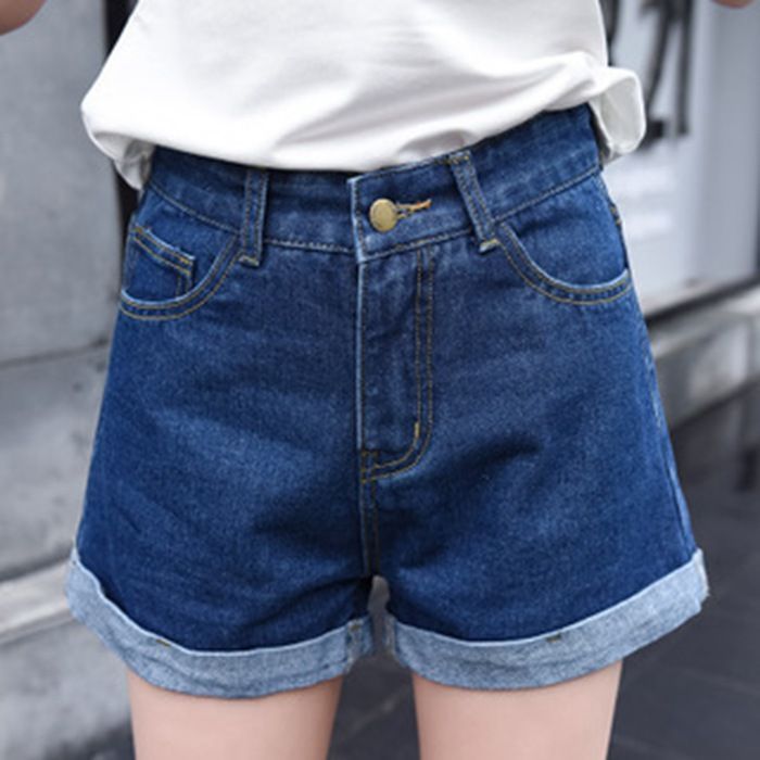 ショートパンツ レディース 未使用デニムパンツ ハーフパンツ