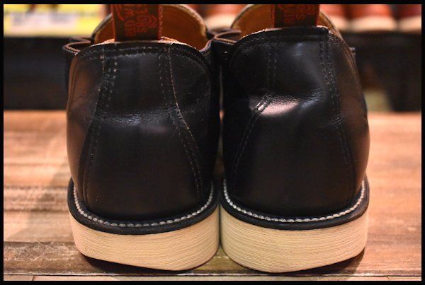 7E 良品 90'S】レッドウィング 8142 ロメオ サイドゴア 黒 7E 良品 90'S】レッドウィング 8142 ロメオ サイドゴア 黒