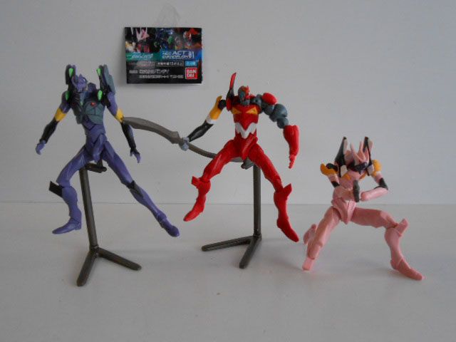 ♯Jfp27EzエヴァンゲリヲンNEO ACT EVANGELION 01全3種 - メルカリ