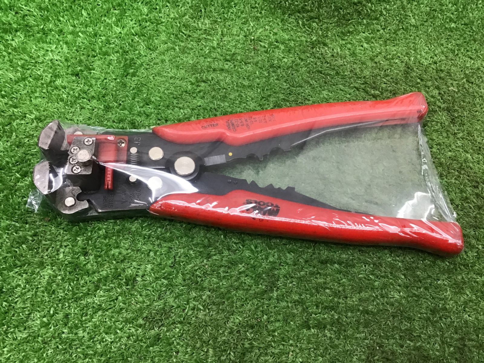 動作品 △MACTOOLS マックツール WSC665 ヘビーデューティー オートマチック ワイヤーストリッパー△アクトツール富山店△BRコン