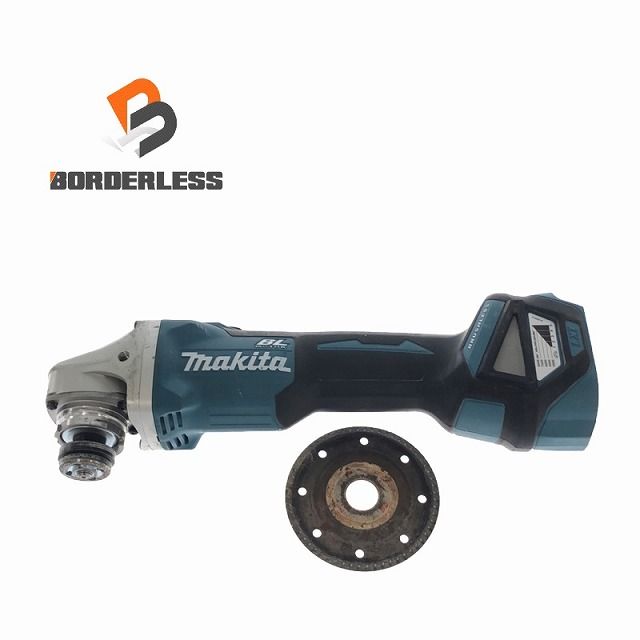 ☆中古品☆makita マキタ 18V 充電式ディスクグラインダ GA412D 本体のみ 切断 研磨 電動工具 94814 - メルカリ