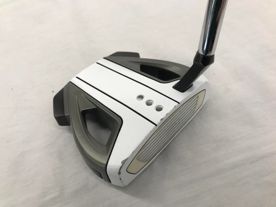 100％品質保証。 Spider EX PLATINUM WHITE SMALL SLANT パター テーラーメイド 最短 全品送料無料！