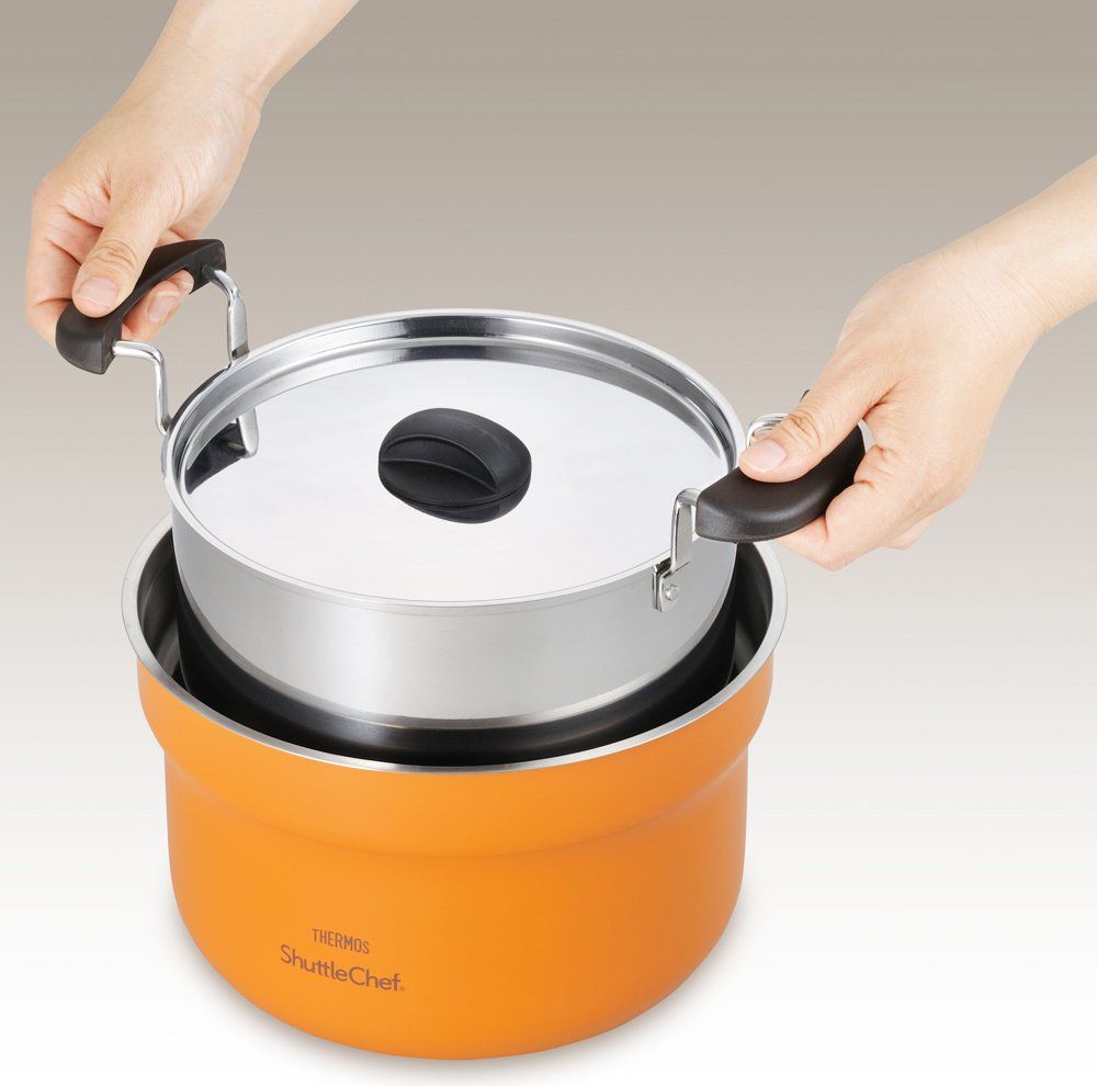 THERMOS 真空保温調理器 シャトルシェフ 2.8L アプリコット セール KBF