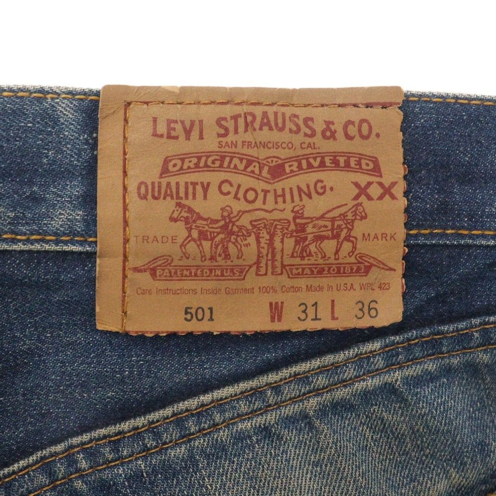Levi's (リーバイス) 90s 501 BIG E 復刻 ボタン裏555 バレンシア工場