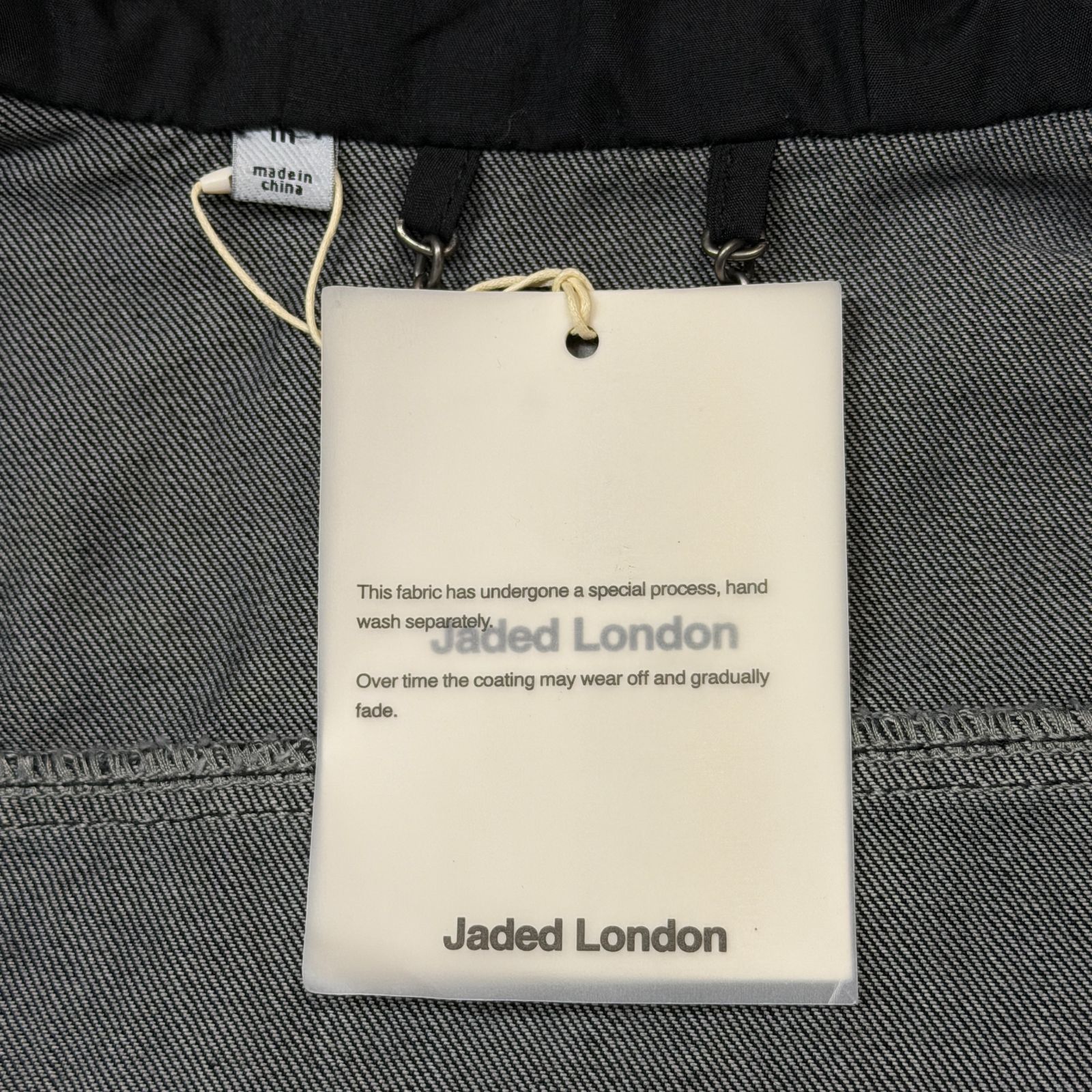 参考上代26900円 未使用品 Jaded London 25AW Bedrock Waxed Hooded 