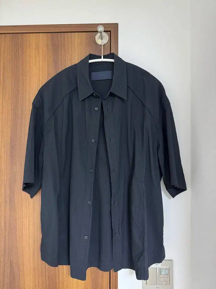 Juun.J ジュンジェイ 24ss コットンファンシー ストライプ シャツ 48