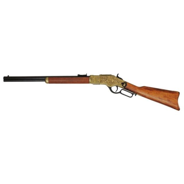 デニックス社 ウィンチェスター ゴールド 彫刻 M73 スペイン 装飾銃