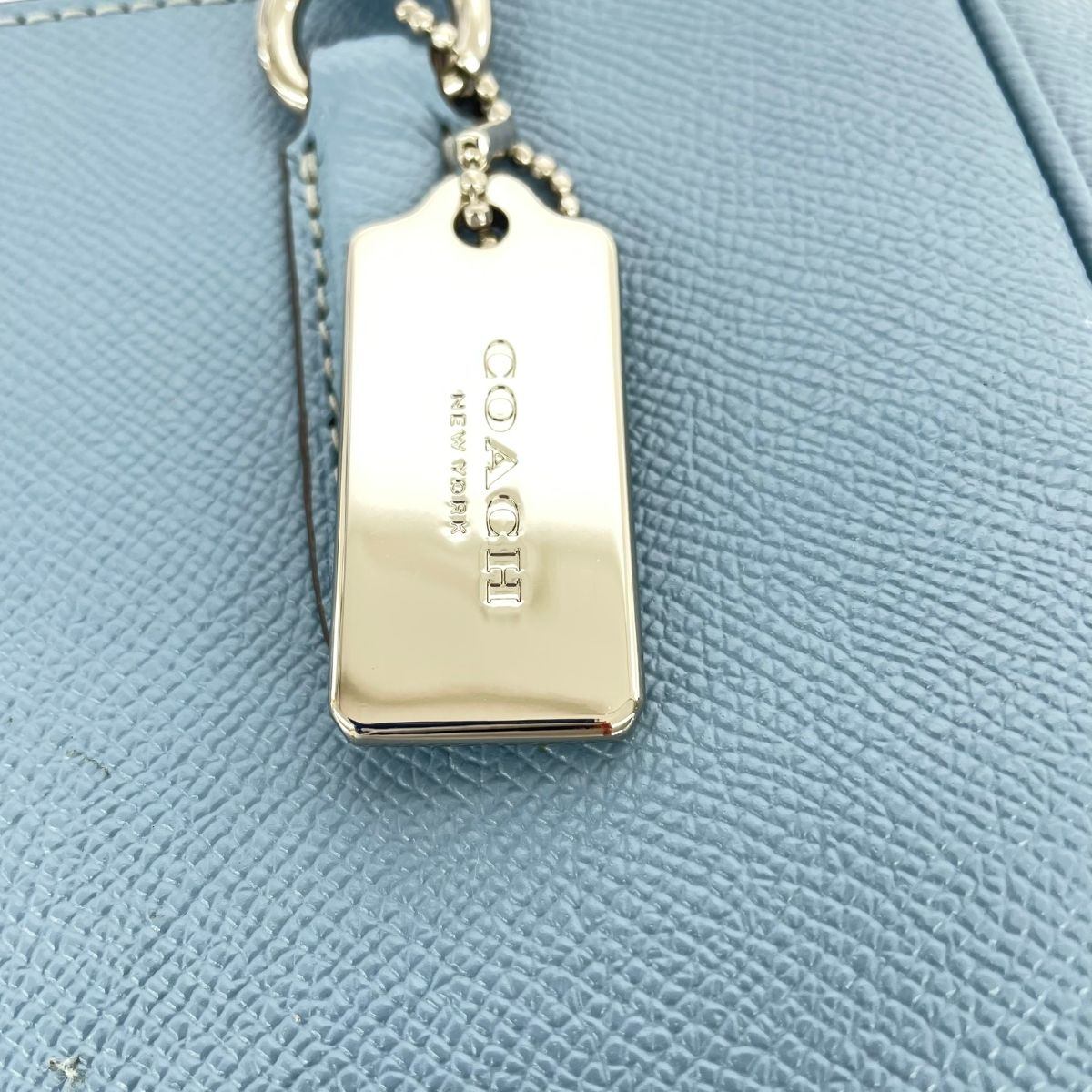 COACH コーチ 2WAYハンドバッグ 2WAYバッグ  F44962 ブルー レザー レディース 　240001152145 COACH - COACH コーチ 2WAYハンドバッグ 2WAYバッグ F44962 ブルー
