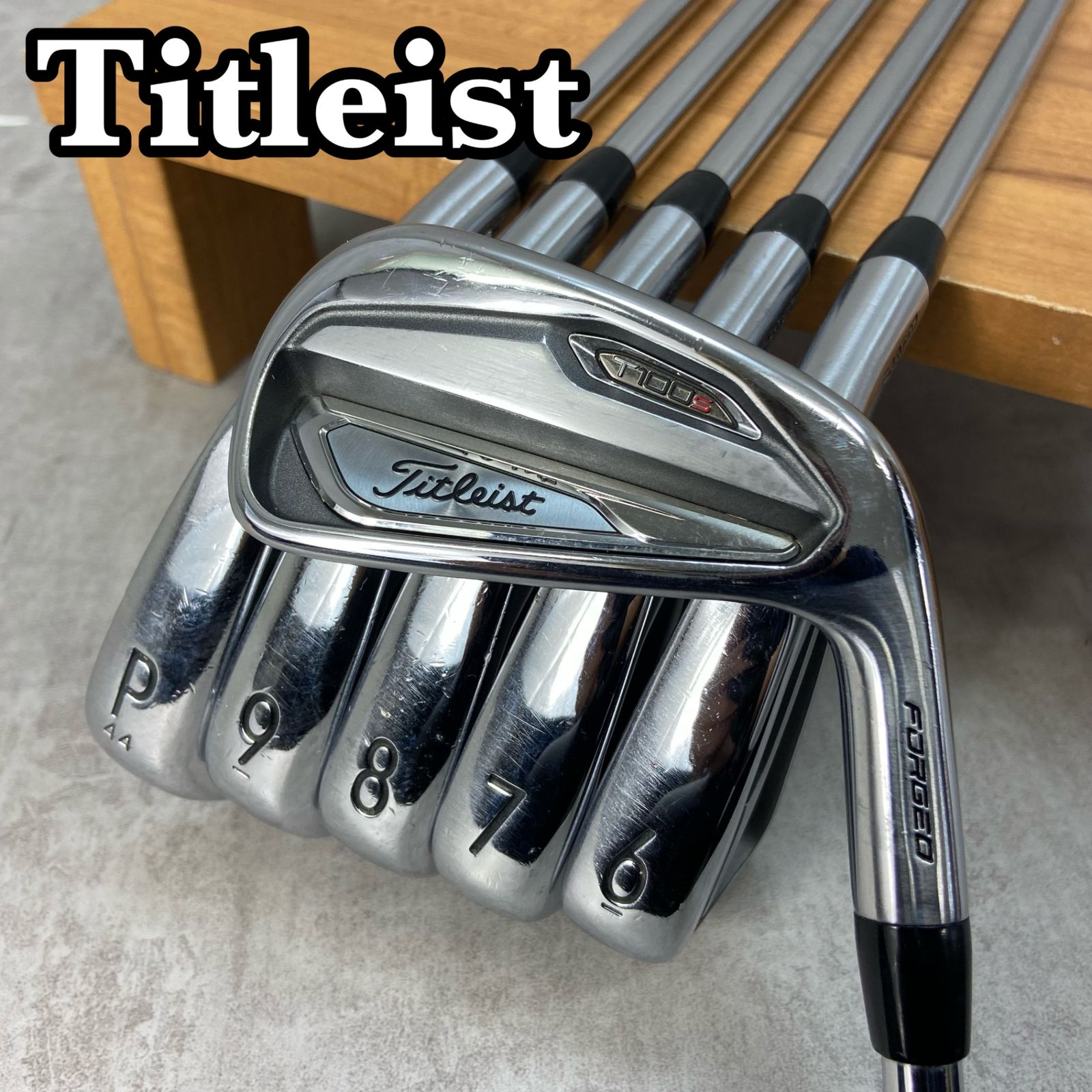 タイトリスト T100S 2019年 メンズゴルフ アイアン6本セット