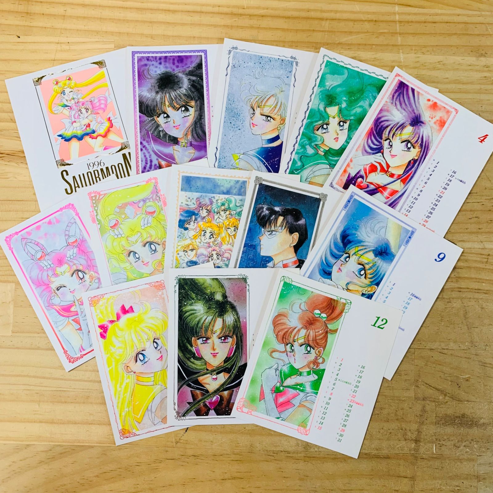 M31816-10 武内直子 美少女戦士セーラームーン 1996年 カレンダー