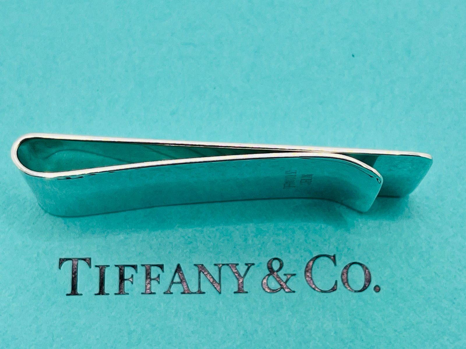 a033 送料無料 Tiffany&Co. 希少 ティファニー マネークリップ