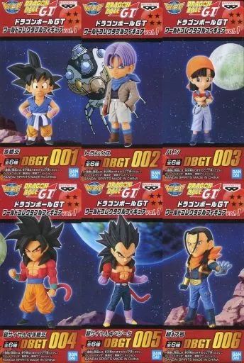 フィギュア 全6種セット 「ドラゴンボールGT」 ワールドコレクタブル