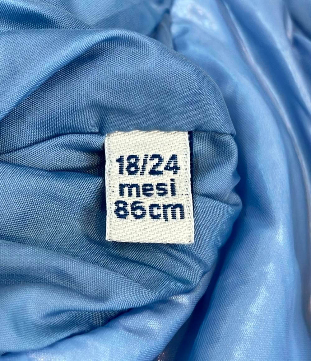 モンクレール ダウンジャケット キッズ SIZE 18/24mesi 85cm MONCLER 中古 MONCLER黒のフード付きダウンジャケット 18⁄24 mesi