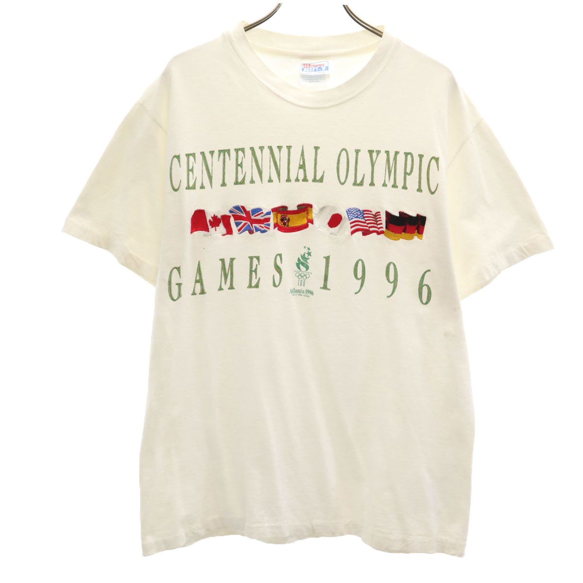 Hanes ヘインズ 90s USA製 オールド 1996年 アトランタ オリンピック 