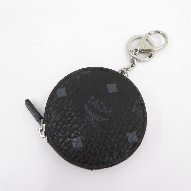 瀬戸大橋店 MCM エム シー エム コインケース ヴィセトス サークル MYI8SVI13BK001 ブラック 125
