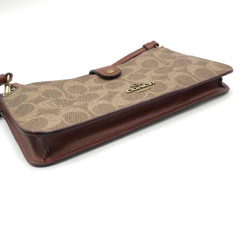 COACH コーチ ショルダーバッグ シグネチャー お財布ポシェット