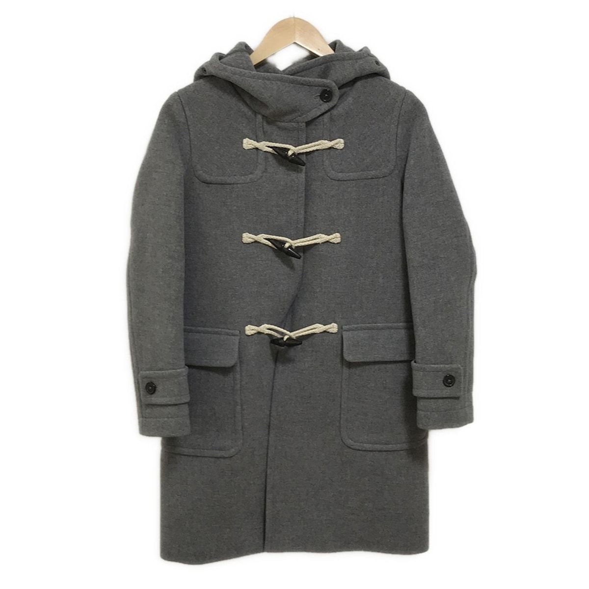 MACPHEE マカフィー ダッフルコート サイズ38 M レディース - グレー 長袖 冬