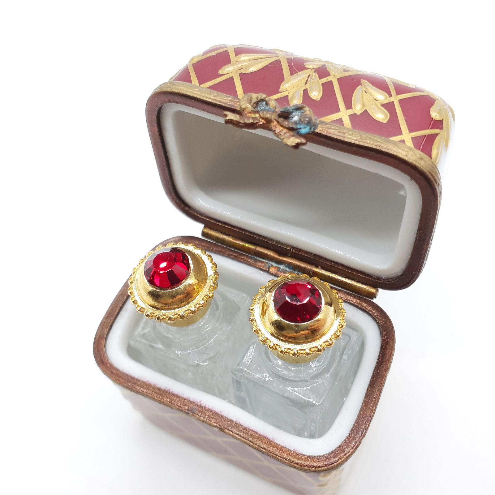 LIMOGES リモージュボックス フランス エナメル ハンドペイント 小物 