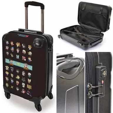 キャリーケース キャリーバッグ キャラクター ドット柄 キャリーケース 逆転裁判