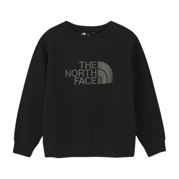 THE NORTH FACE ノースフェイス スウェットグラフィッククルー キッズ 裏起毛 スウェット トレーナー ブラック
