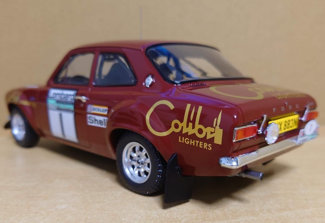 1/18フォード エスコートMK1 RS1600 1974 RACラリー優勝#1