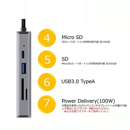 プリンストン 9in1 USB Type-C ドッキングステーション （ PD100W対応