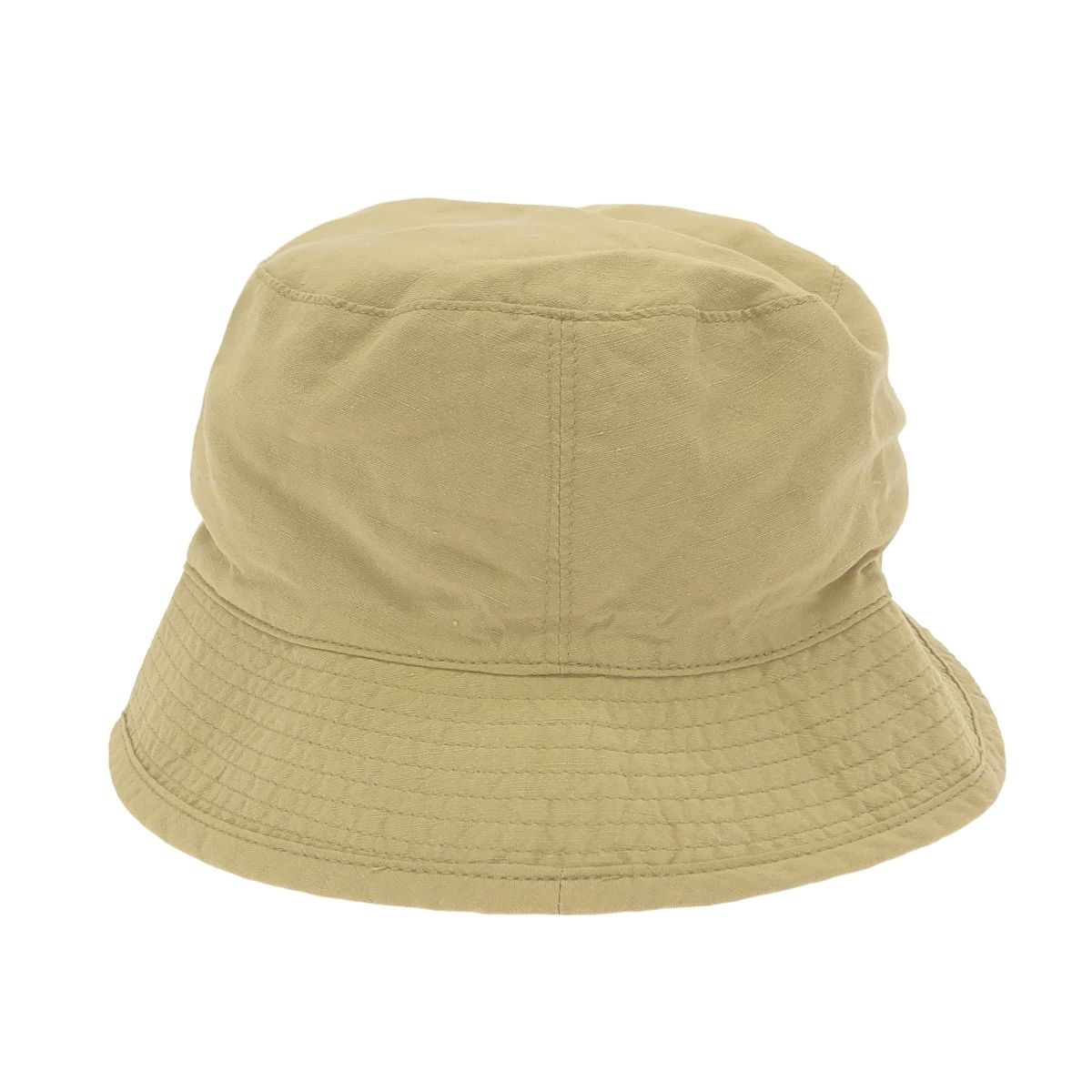KAPTAN SUNSHINEバケットハット ベージュ/ネイビー KAPTAIN SUNSHINE