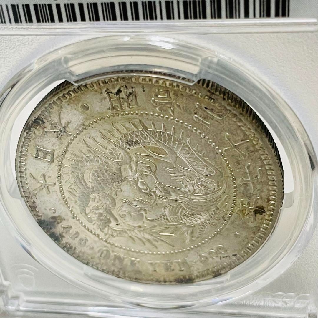良品 明治27年 日本 新一圓 銀貨 UNC-Detail Japan 1894-