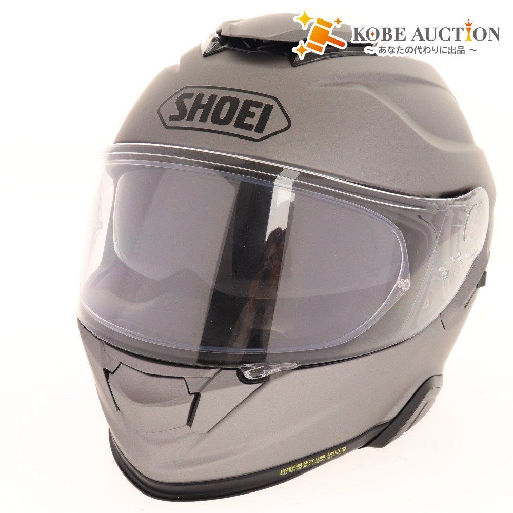 ショウエイ フルフェイスヘルメット GT-Air2 バイク用品 PSCマーク有り 岩手工場 2021年製 M グレー シルバー系 付属品付き
