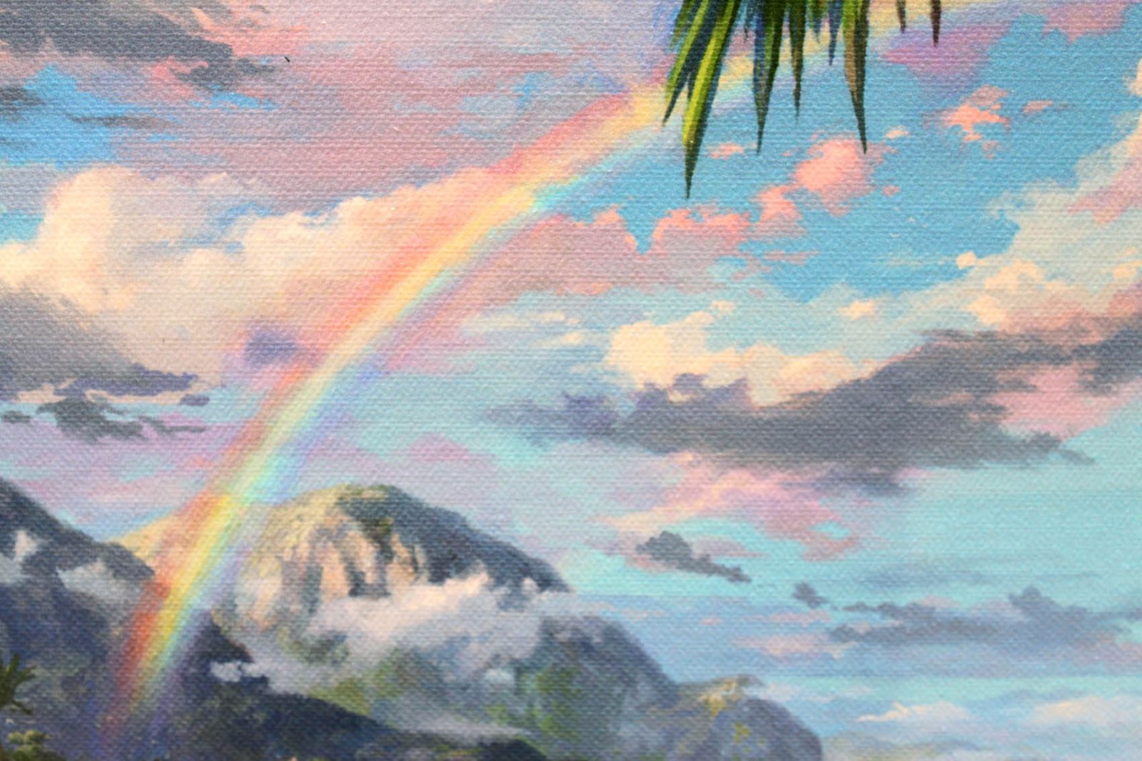 ディズニー/トーマス キンケード「ミッキー&ミニー/イン ハワイ