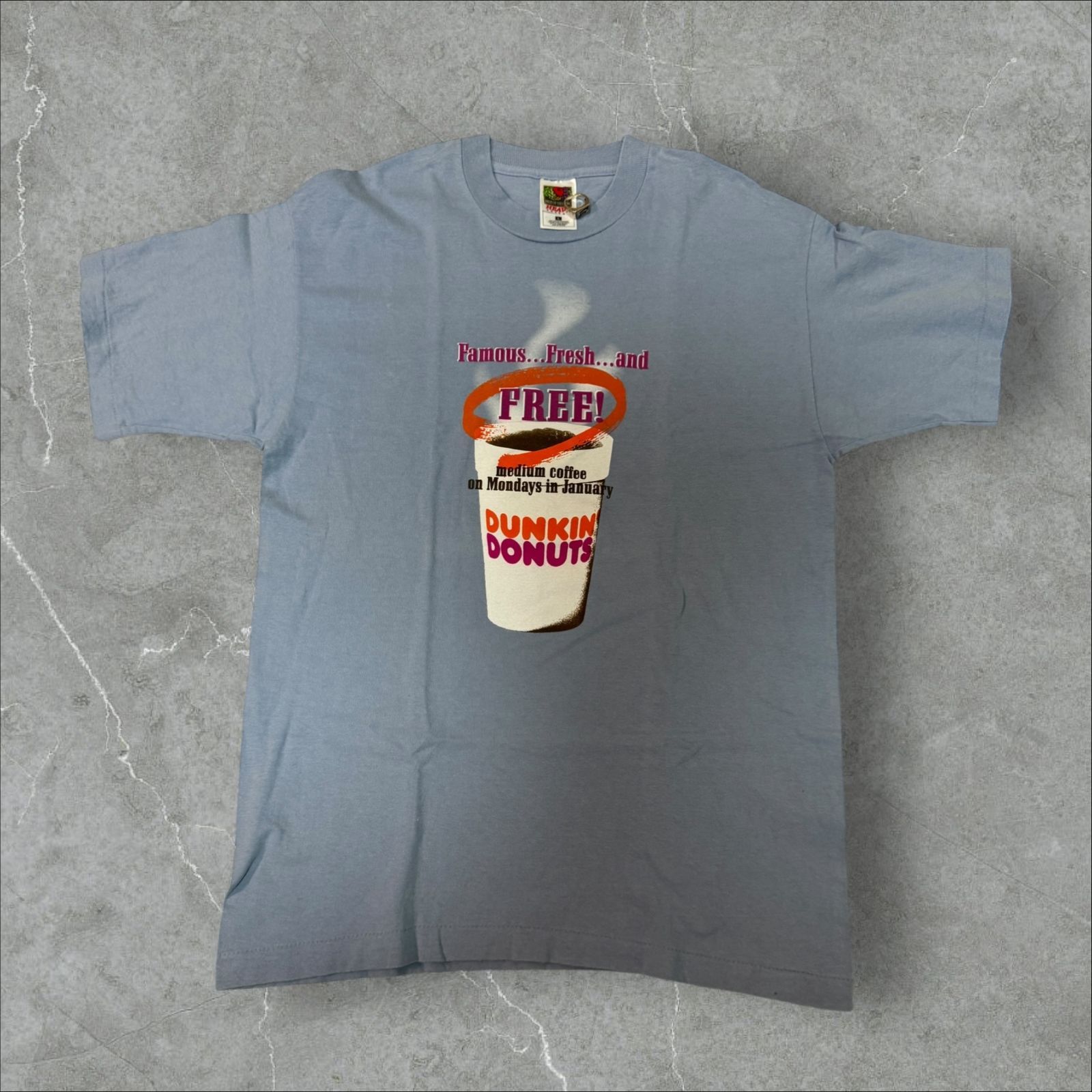 90s Dunkin' Donuts ヴィンテージ企業ロゴTシャツ 90s Dunkin' Donuts ヴィンテージ企業ロゴTシャツ