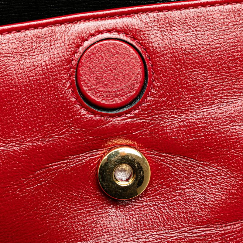 グッチ インターロッキングG チェーン ショルダーバッグ 576428 レッド  